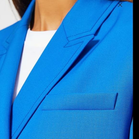 Victoria Beckham NWT Blue lapis Jacket - Picture 4 of 7